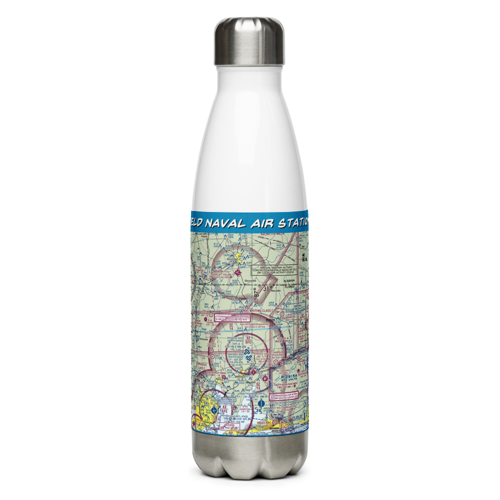 Whiting Field Naval Air Station - North (NSE) VFR Sectional Water Bottle 