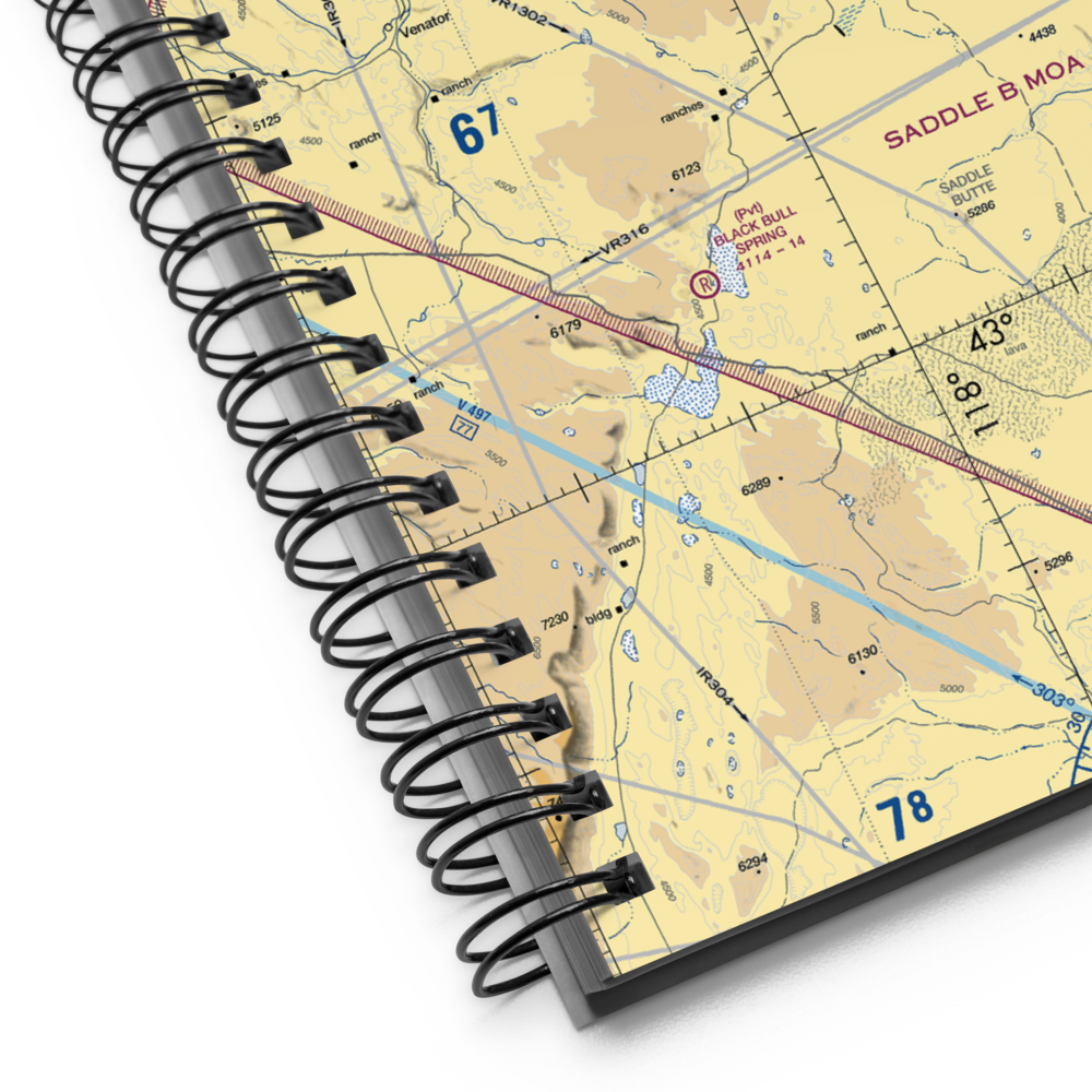 Crowley Ranch Airstrip (78OR) VFR Sectional Notebook 