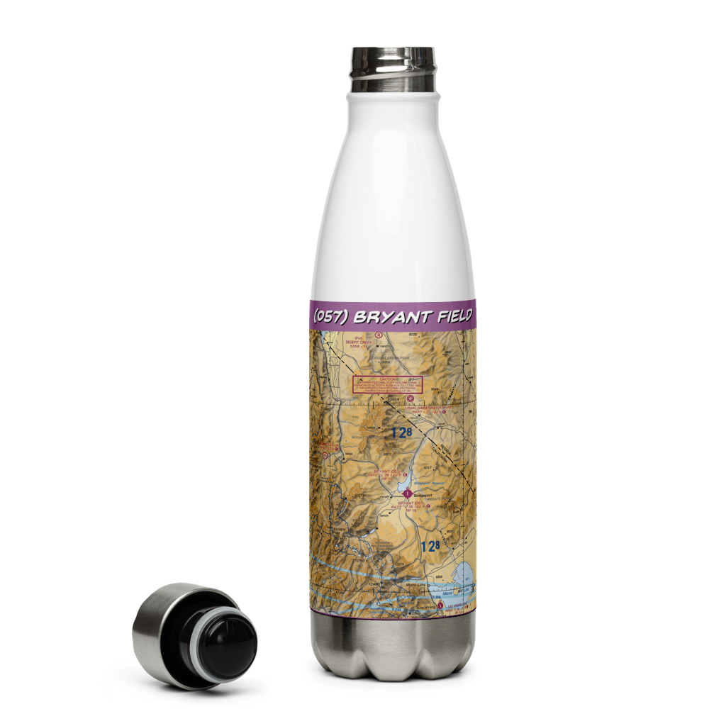 Bryant Field (O57) VFR Sectional Water Bottle 