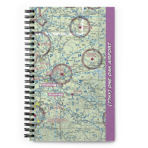 One Oak Airport (77KY) VFR Sectional Notebook