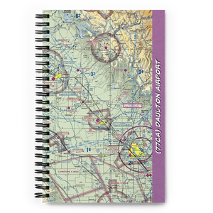 Daulton Airport (77CA) VFR Sectional Notebook