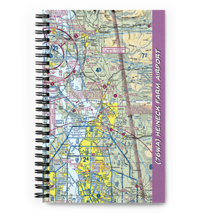 Heineck Farm Airport (76WA) VFR Sectional Notebook