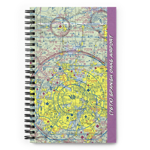Spanish Oaks Airport (76TX) VFR Sectional Notebook