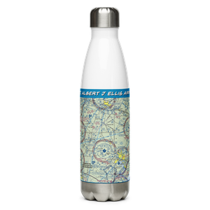 Albert J Ellis Airport (OAJ) VFR Sectional Water Bottle