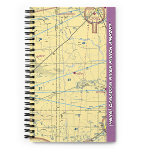 Canadian River Ranch Airport (46XS) VFR Sectional Notebook