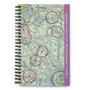 Landings East Sylvania Airport (76GA) VFR Sectional Notebook