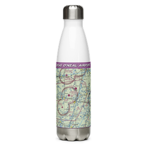 O'Neal Airport (OEA) VFR Sectional Water Bottle