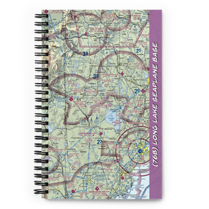 Long Lake Seaplane Base (76B) VFR Sectional Notebook