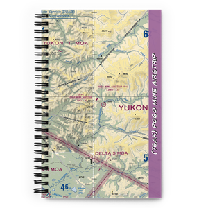 Pogo Mine Airstrip (76AK) VFR Sectional Notebook