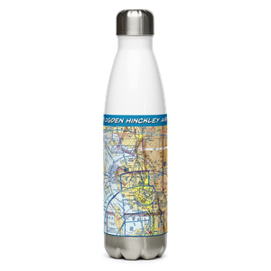 Ogden Hinckley Airport (OGD) VFR Sectional Water Bottle