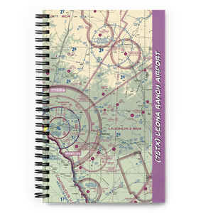 Leona Ranch Airport (75TX) VFR Sectional Notebook
