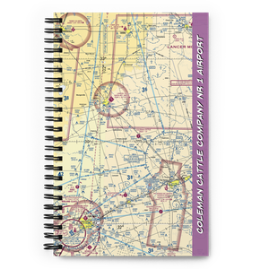 Coleman Cattle Company Nr 1 Airport (75TA) VFR Sectional Notebook