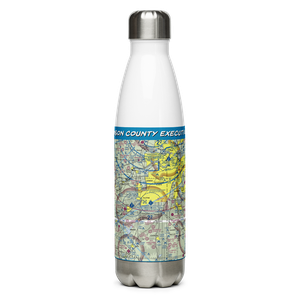 Johnson County Executive Airport (OJC) VFR Sectional Water Bottle