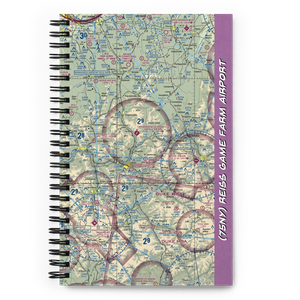 Reiss Game Farm Airport (75NY) VFR Sectional Notebook