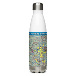 Will Rogers World Airport (OKC) VFR Sectional Water Bottle