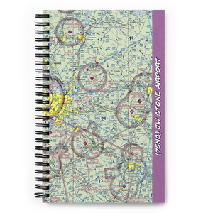 Jw Stone Airport (75NC) VFR Sectional Notebook