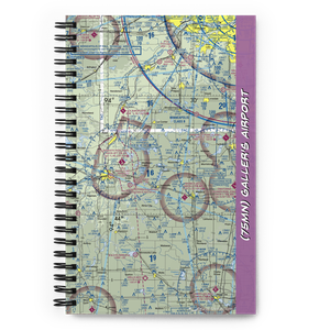 Galler's Airport (75MN) VFR Sectional Notebook
