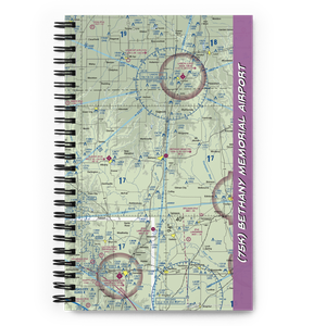 Bethany Memorial Airport (75K) VFR Sectional Notebook
