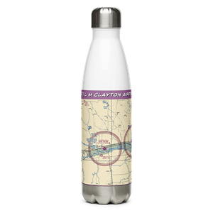L M Clayton Airport (OLF) VFR Sectional Water Bottle