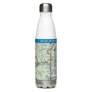 Olympia Regional Airport (OLM) VFR Sectional Water Bottle
