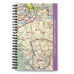 Oakesdale Airport (75DC) VFR Sectional Notebook