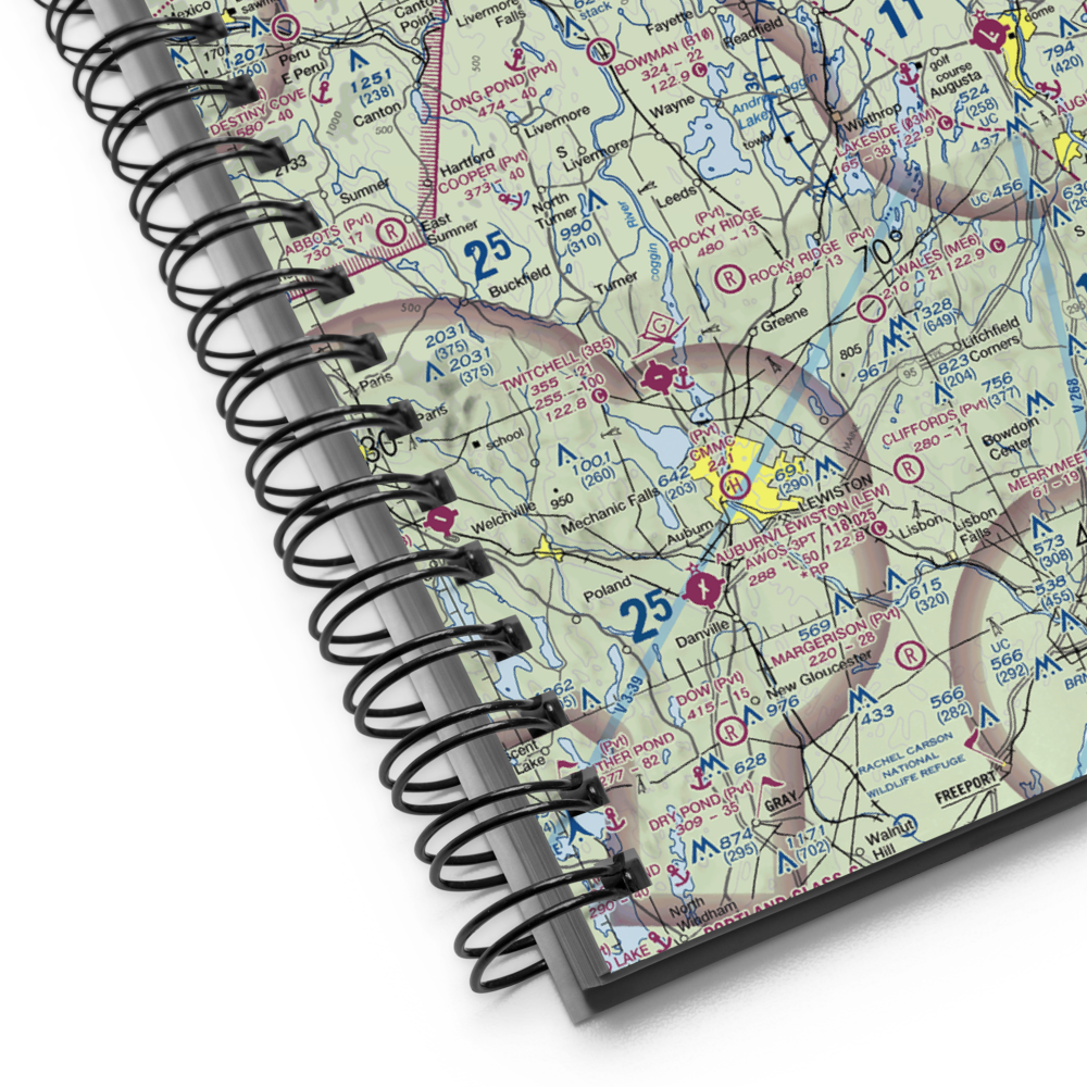 Seven G S Seaplane Base (75B) VFR Sectional Notebook 