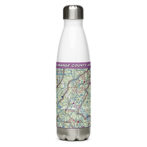 Orange County Airport (OMH) VFR Sectional Water Bottle