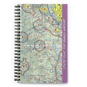 Flat Top Ranch Airport (74TE) VFR Sectional Notebook