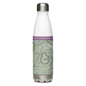 Olney Municipal Airport (ONY) VFR Sectional Water Bottle