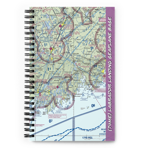 Labrador Landing Seaplane Base (74ME) VFR Sectional Notebook