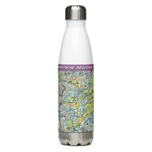 Brandywine Regional Airport (OQN) VFR Sectional Water Bottle