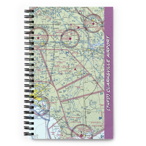 Clarksville Airport (74FD) VFR Sectional Notebook