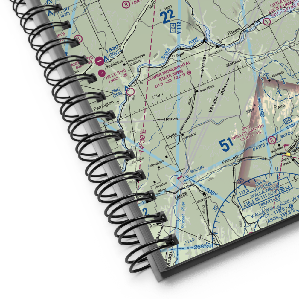 Mc Gregor Airport (73WT) VFR Sectional Notebook 