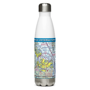 Norfolk International Airport (ORF) VFR Sectional Water Bottle