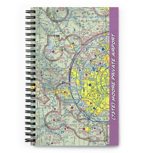 Moore Private Airport (73TE) VFR Sectional Notebook