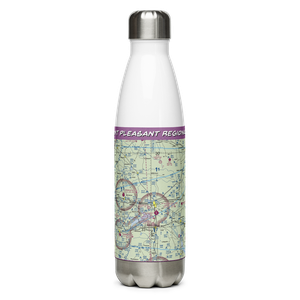 Mount Pleasant Regional Airport (OSA) VFR Sectional Water Bottle