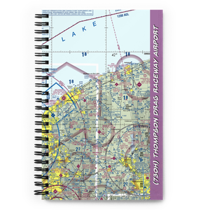 Thompson Drag Raceway Airport (73OH) VFR Sectional Notebook