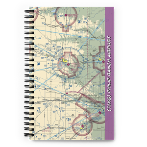 Philip Ranch Airport (73KS) VFR Sectional Notebook