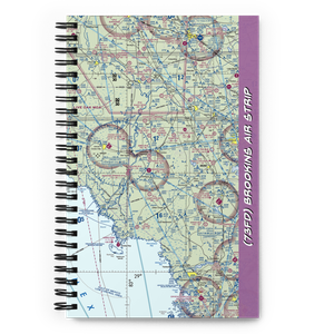 Brookins Air Strip (73FD) VFR Sectional Notebook