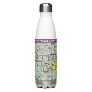 William R. Pogue Municipal Airport (OWP) VFR Sectional Water Bottle
