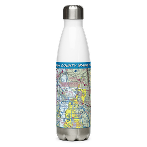 Snohomish County (Paine Field) Airport (PAE) VFR Sectional Water Bottle