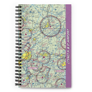 K & D Airport (71NC) VFR Sectional Notebook