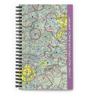 Restoration Ranch Airport (70XS) VFR Sectional Notebook