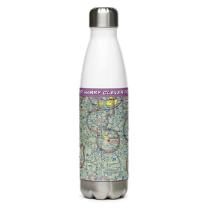 Harry Clever Field (PHD) VFR Sectional Water Bottle