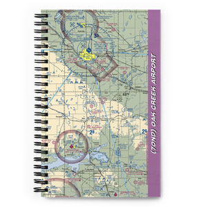 Oak Creek Airport (70ND) VFR Sectional Notebook