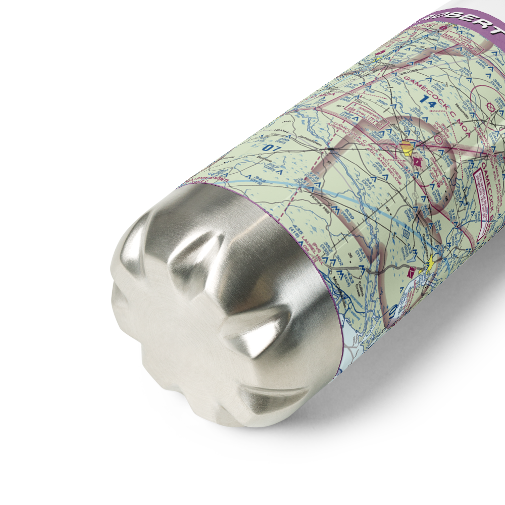 Robert F Swinnie Airport (PHH) VFR Sectional Water Bottle 