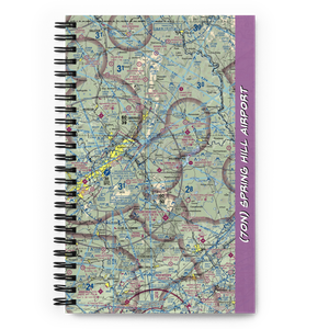 Spring Hill Airport (70N) VFR Sectional Notebook