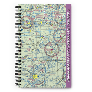 Adams Restricted Landing Area Number 1 (70LL) VFR Sectional Notebook