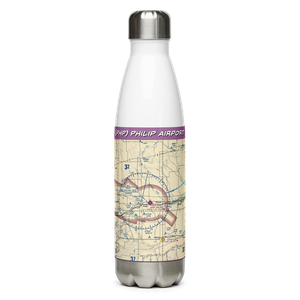 Philip Airport (PHP) VFR Sectional Water Bottle