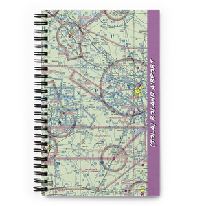 Roland Airport (70LA) VFR Sectional Notebook